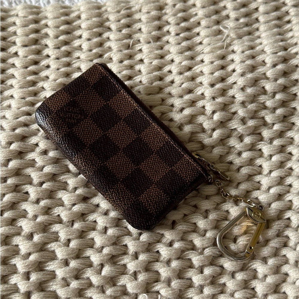 Louis Vuitton Brown Checkered Key Holder